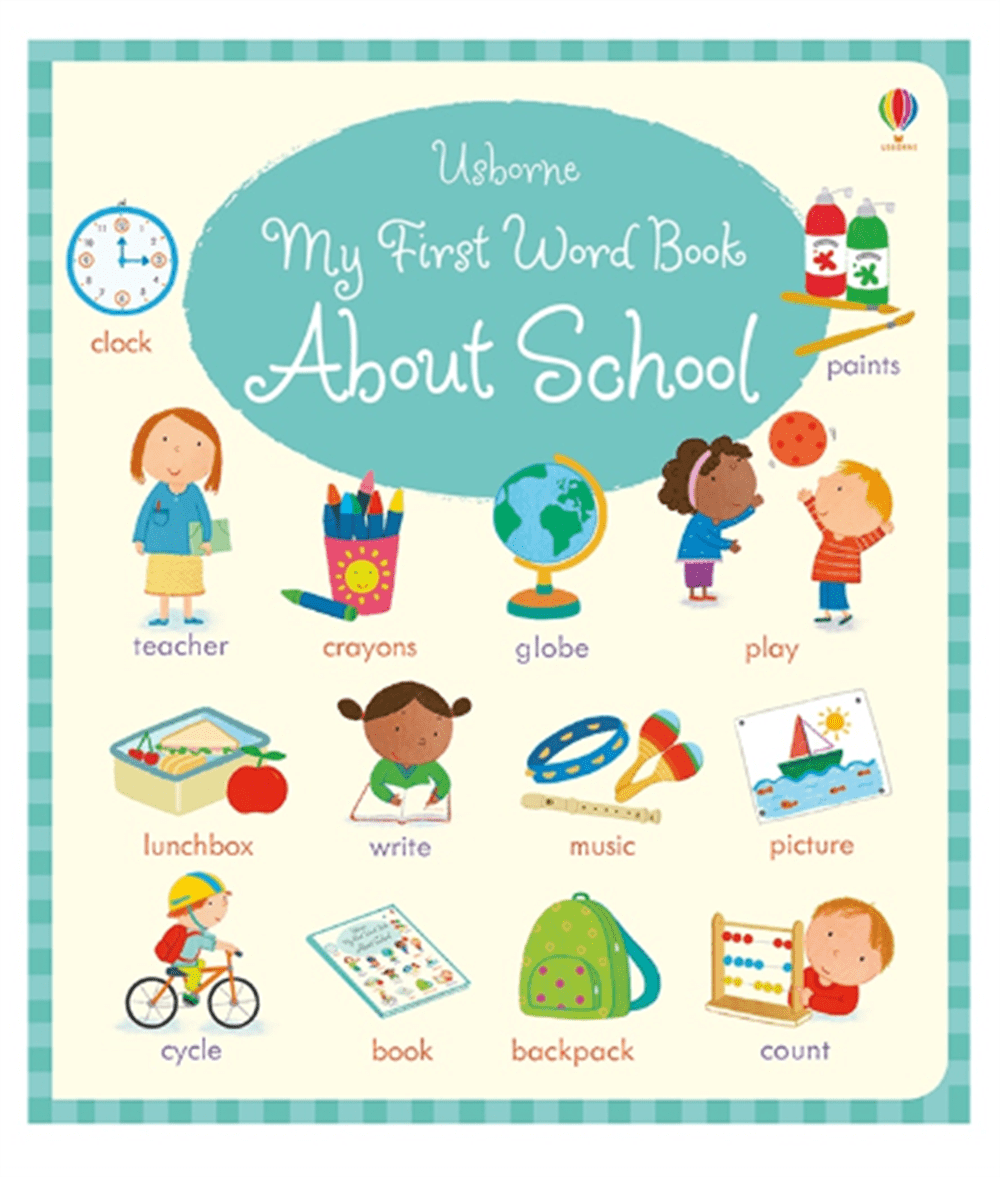 My First Word Book About School resmi