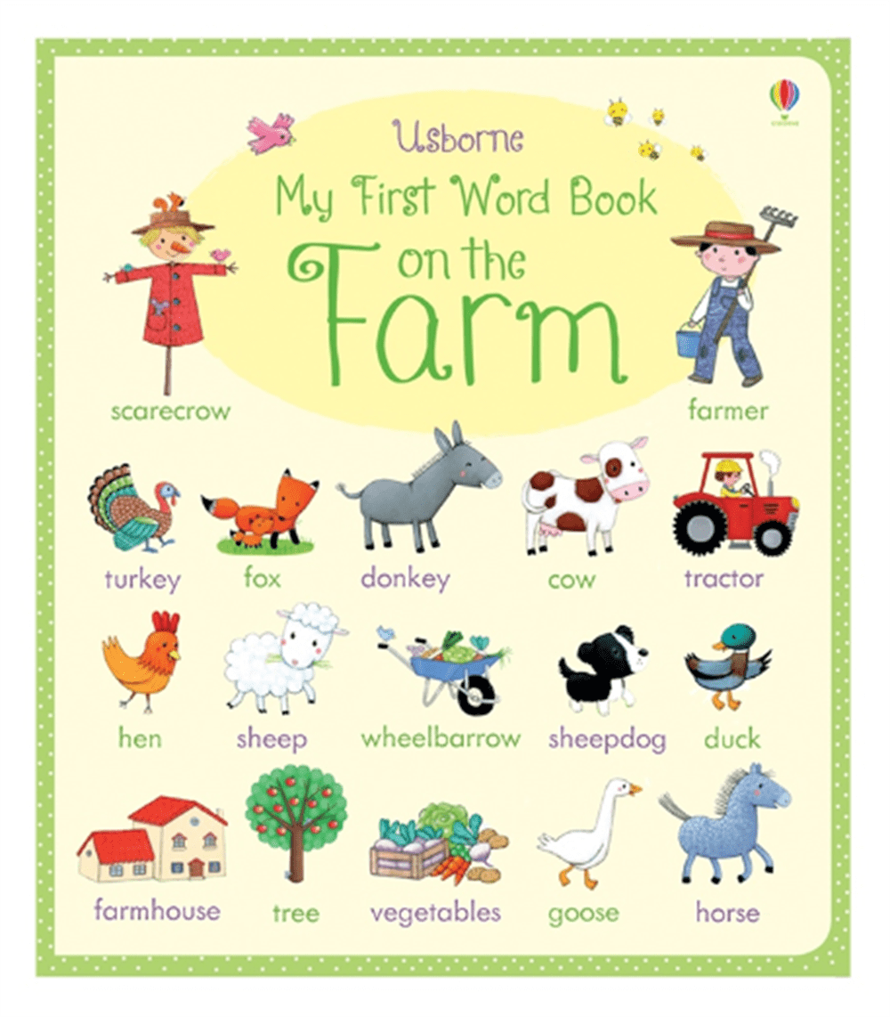My First Word Book On The Farm resmi