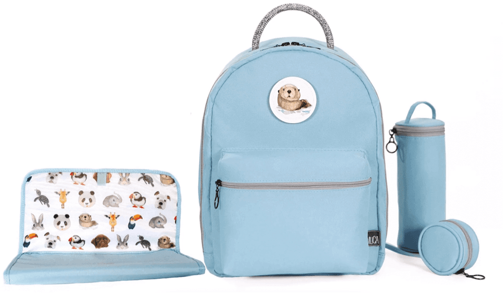 Bebek Bakım Çantası Seti Gogi Mavi resmi