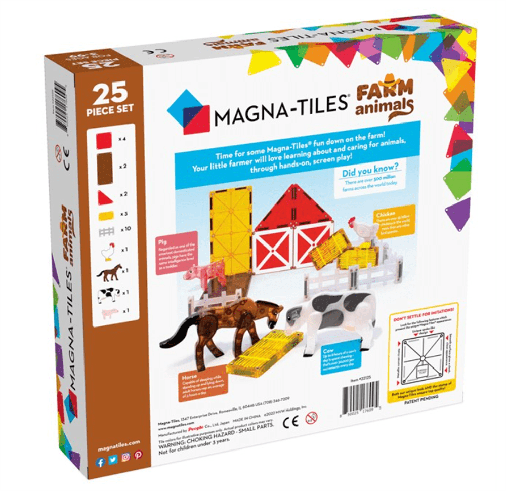 Magna-Tiles Farm Animals resmi