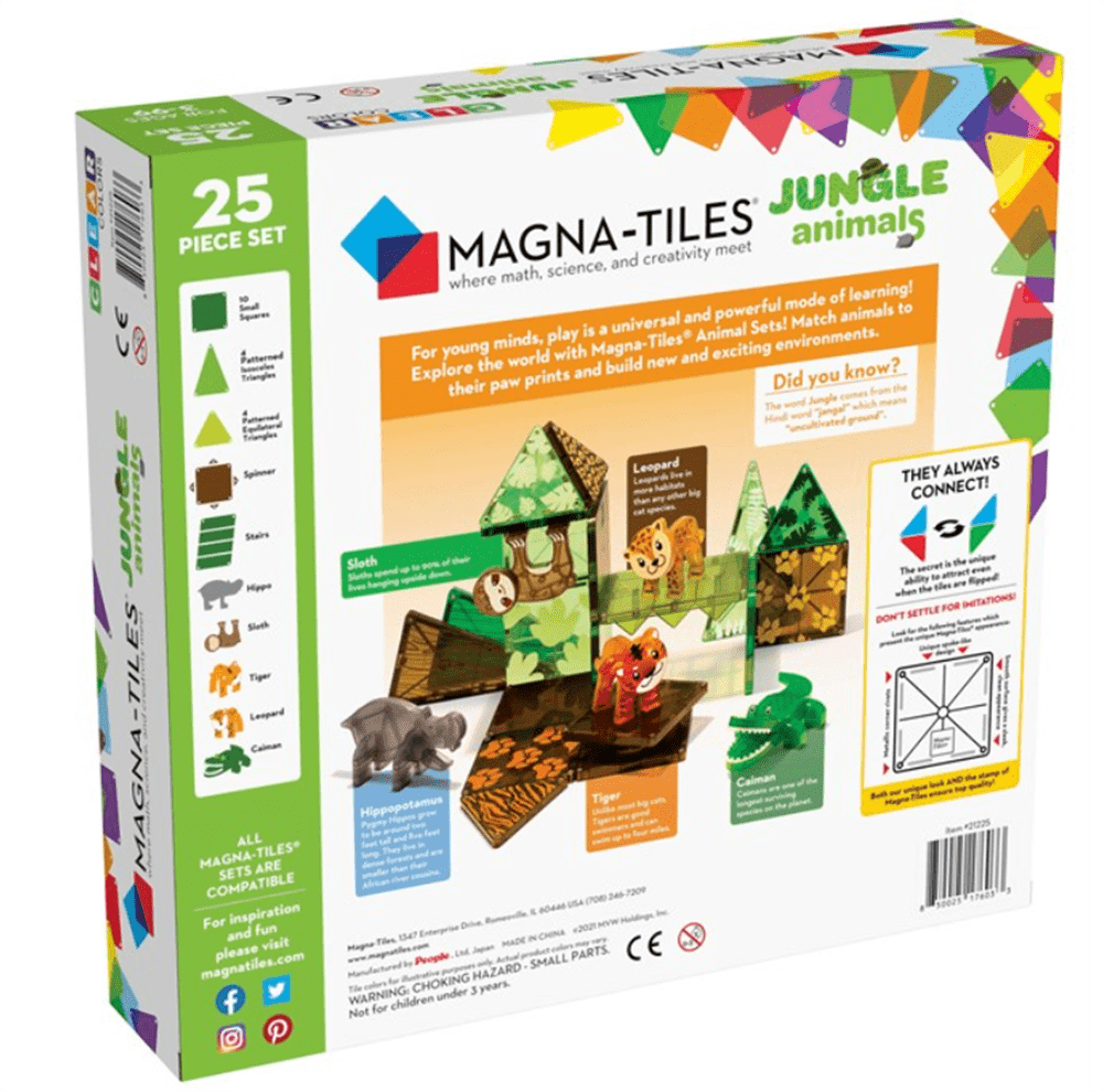 Magna-Tiles Jungle Animals resmi