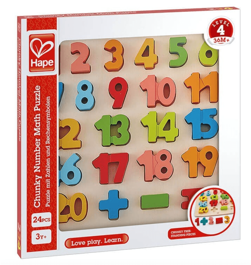 Chunky Puzzle Matematik Yapbozu resmi