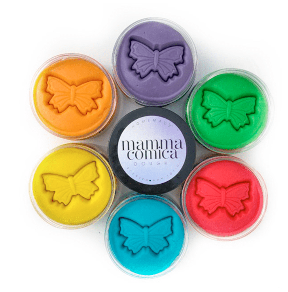 6 lı Klasik Oyun Hamuru 280gr resmi