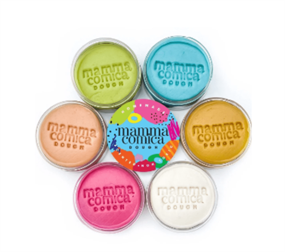 6 lı Pudra Oyun Hamuru 130gr resmi