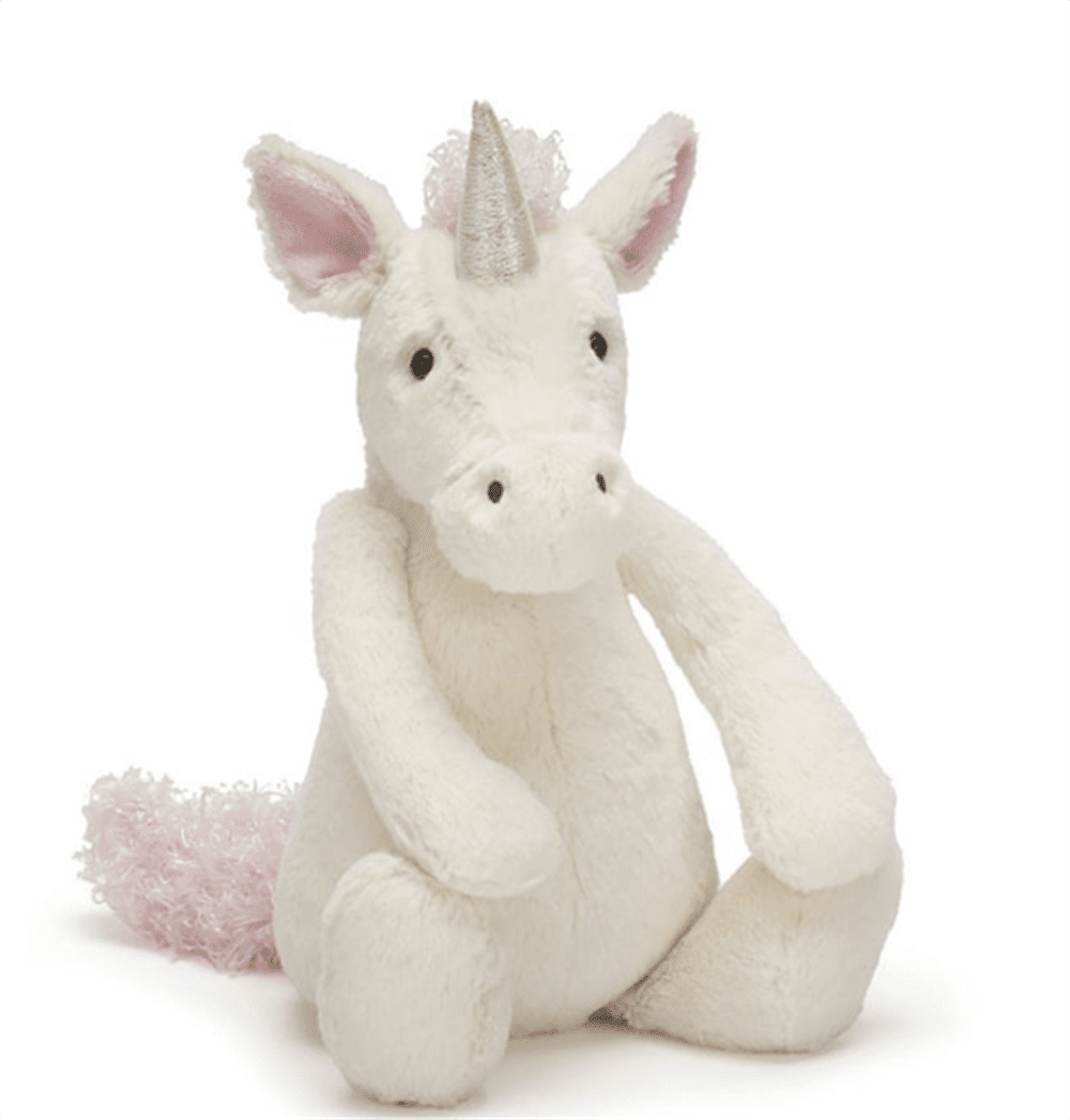 Jellycat Unicorn Krem 31cm resmi
