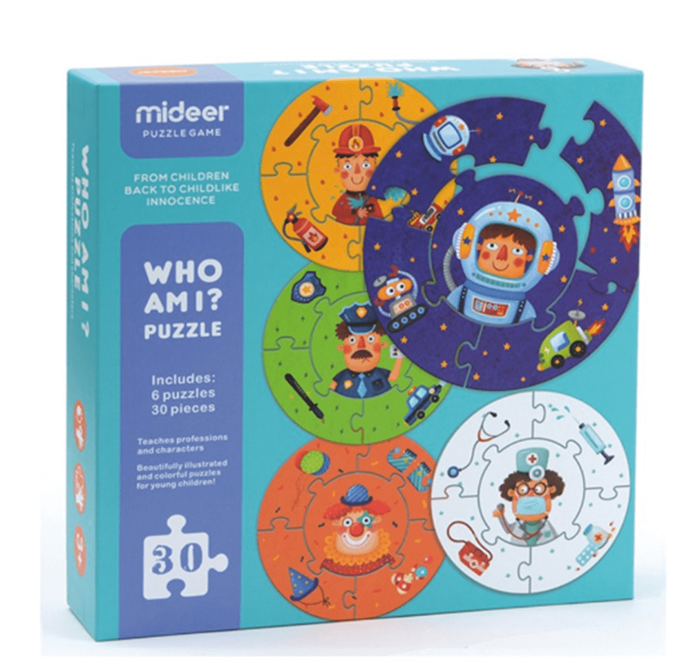 Round Puzzle Who Am I ? resmi