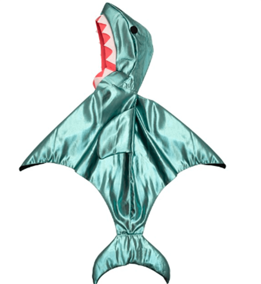 Köpek Balığı Pelerinli Kostüm resmi