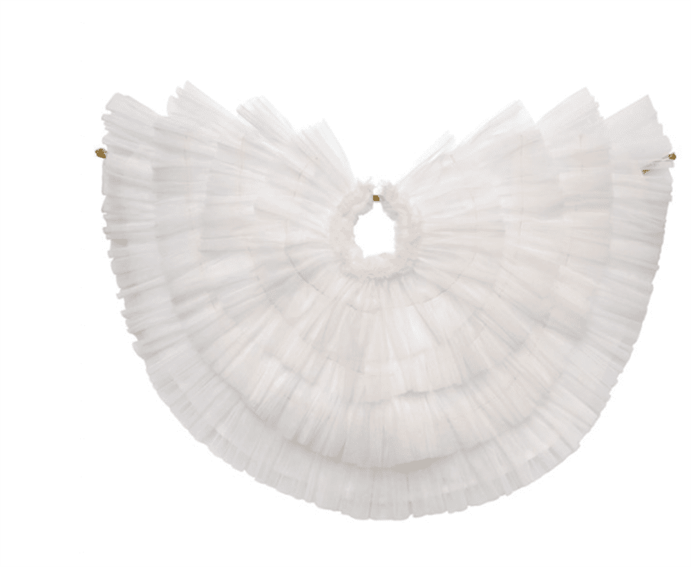 Pelerinli Kuğu Elbise resmi