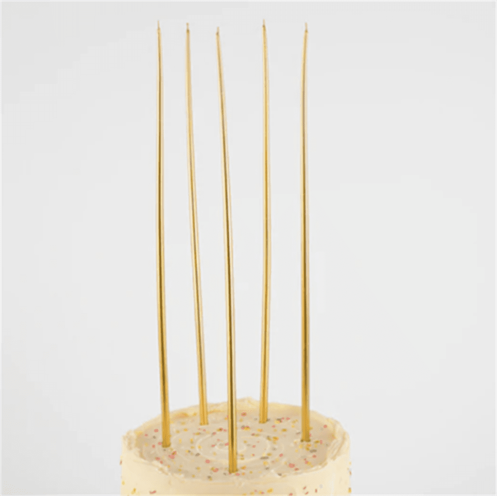 Altın Uzun Mumlar 12’li resmi