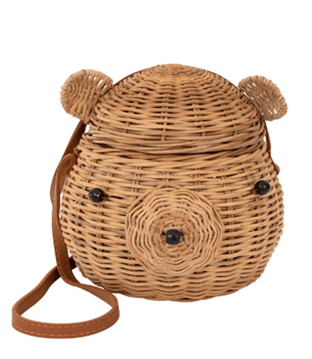 Ayı Hasır Çanta resmi