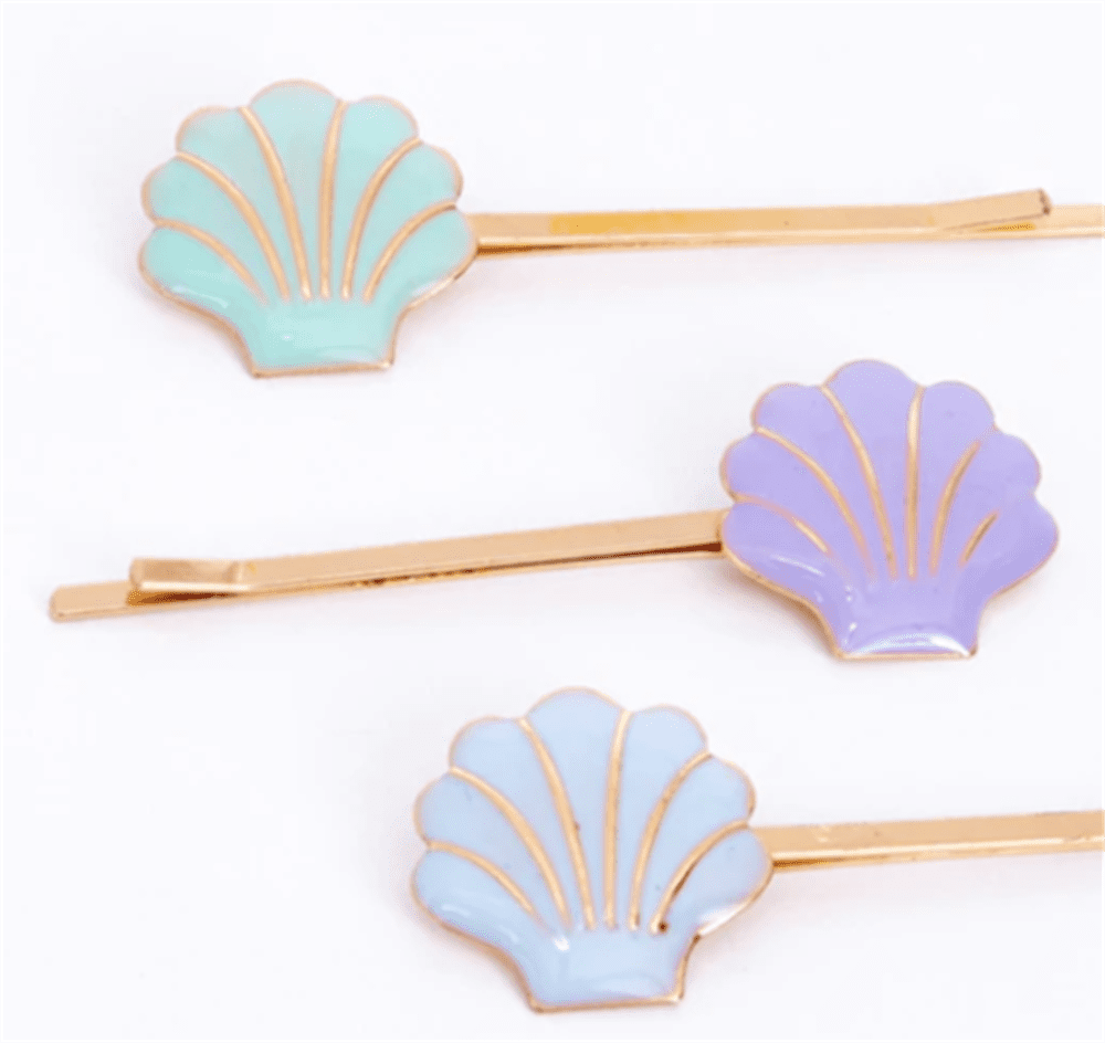 Deniz Kabuğu Tokalar 6’lı resmi