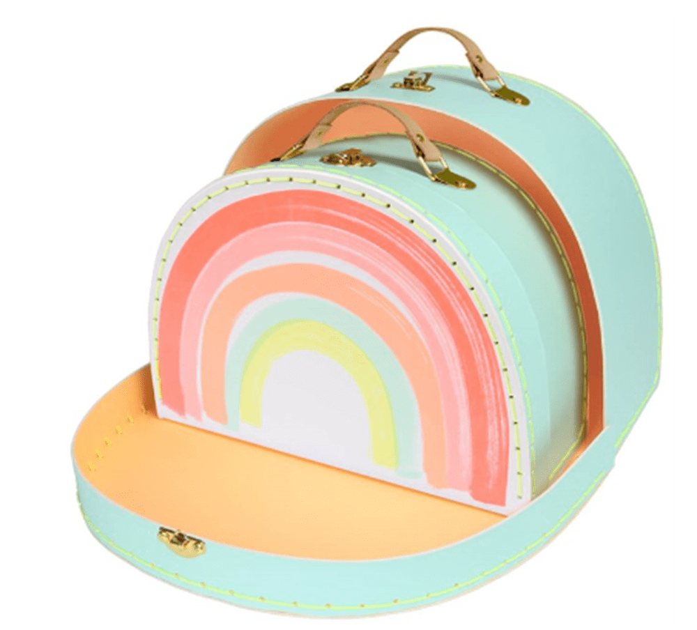 Gökkuşağı Çanta Seti 2’li resmi
