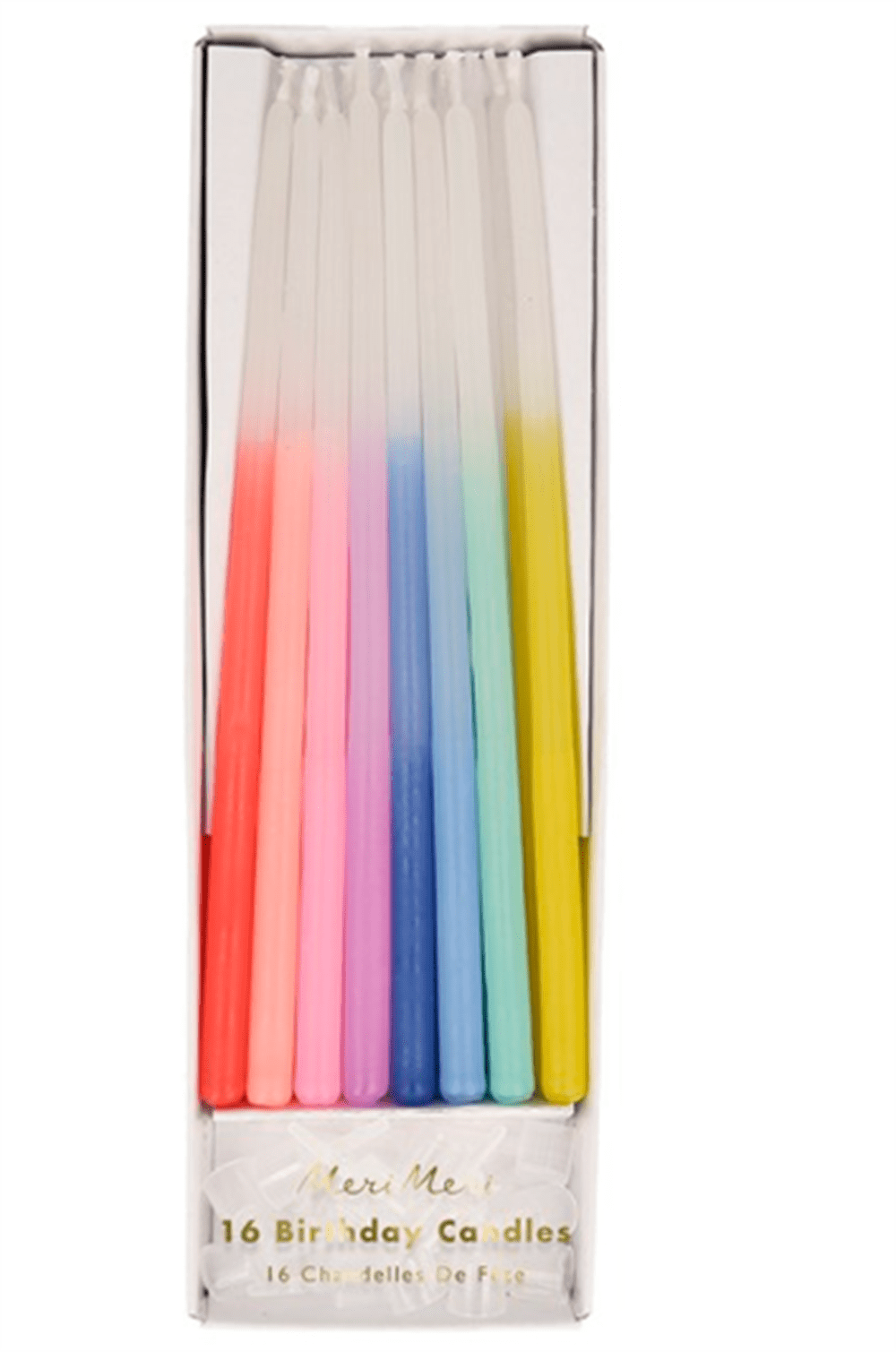 Gökkuşağı Renkli Mumlar resmi