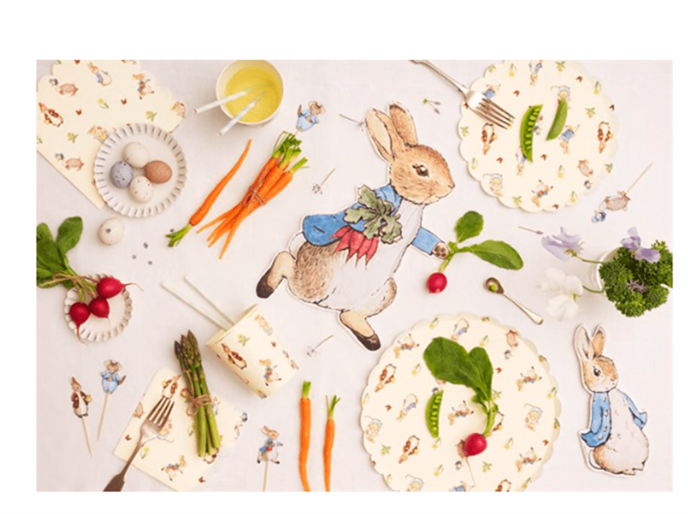 Peter Rabbit Party Çubukları 12’li resmi