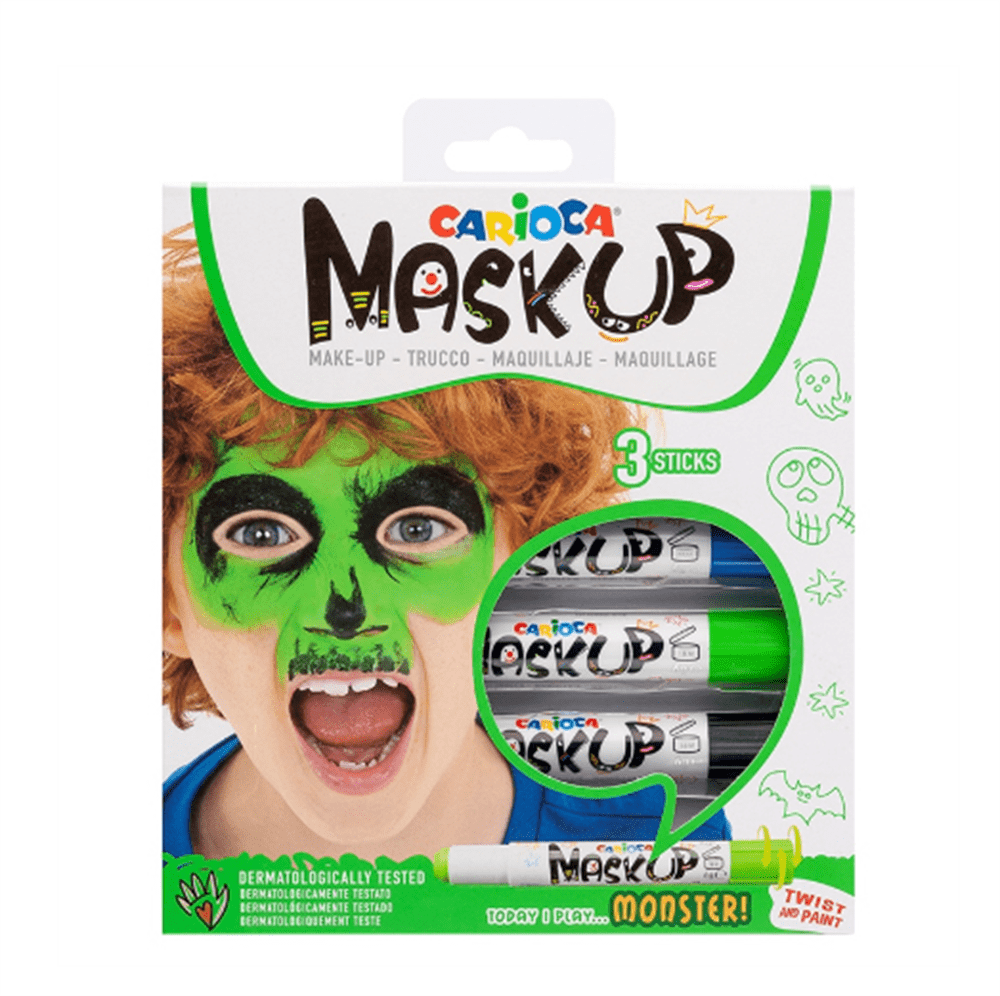 Mask Up Yüz Boyası Canavar resmi