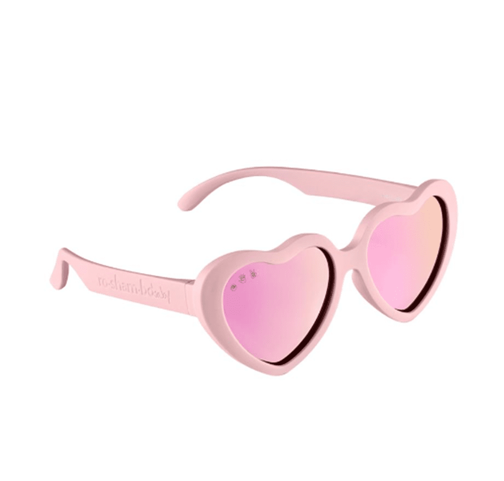 Güneş Gözlüğü Pembe Kalp 2-4 yaş resmi