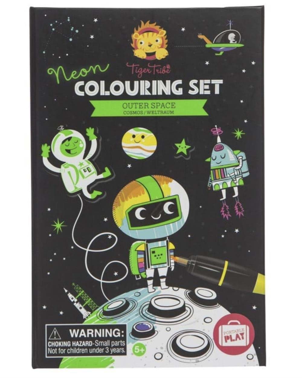 Neon Boyama Seti Tiger Tribe Neon Boyama Seti - Outer Space resmi