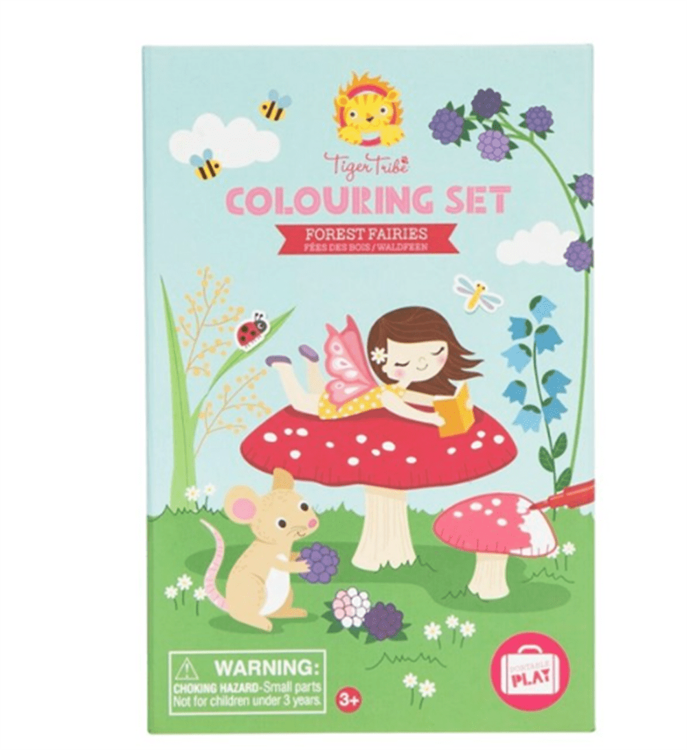 Tiger Tribe Boyama Seti - Forest Fairies resmi
