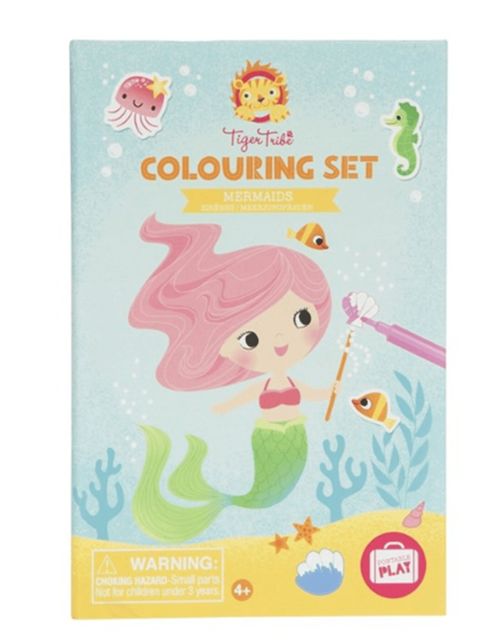 Tiger Tribe Boyama Seti - Mermaids resmi