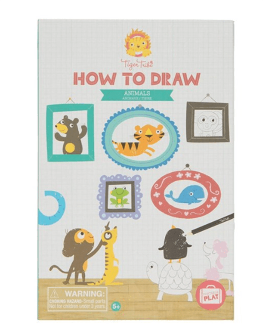 Tiger Tribe Resim Nasıl Çizilir? - Animals resmi