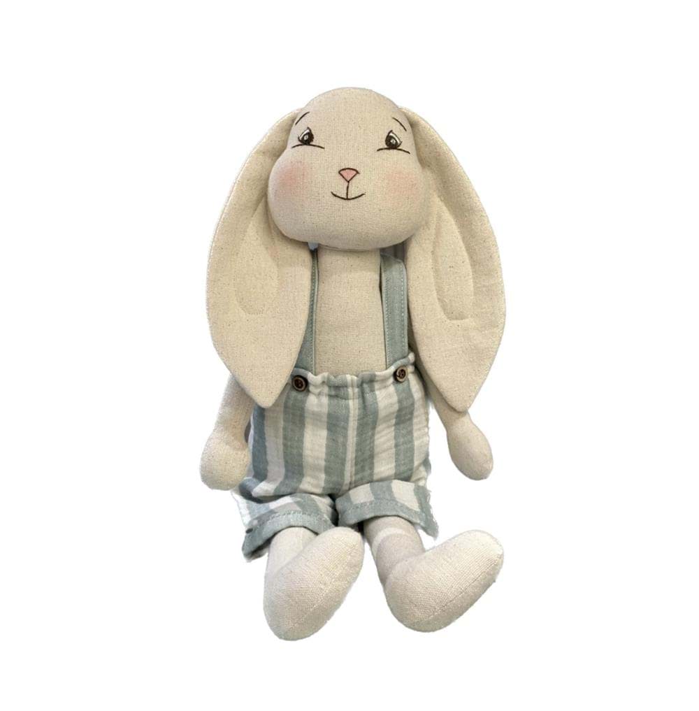 Lous Yeşil Çizgili Tulumlu Büyük Boy resmi