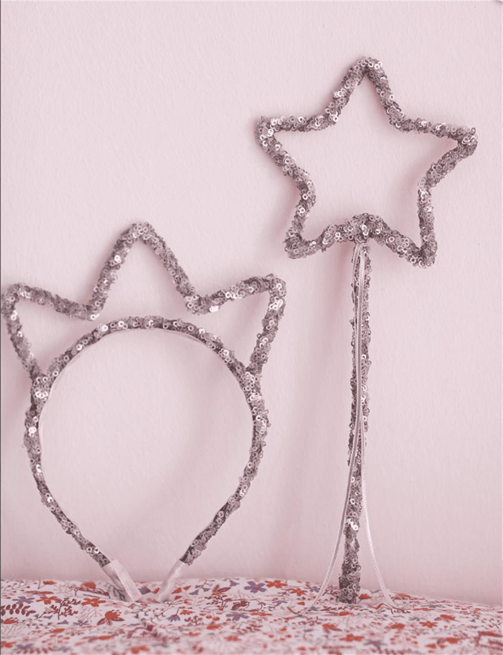 Mini & Kids Taç Asa Seti Silver resmi