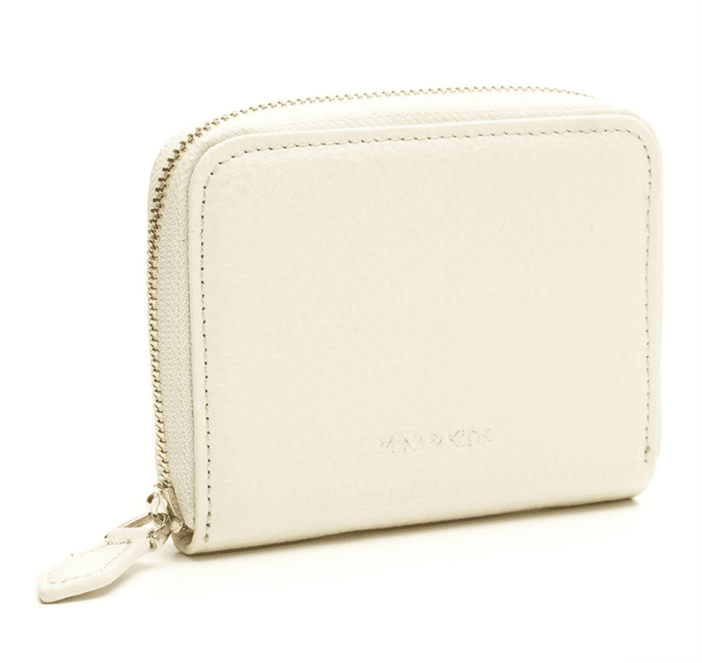 Mini & Kids Fermuarlı Cüzdan Bej resmi