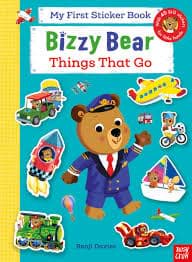 Bizzy Bear - My First Sticker Book Things That Go resmi