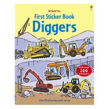 DIGGERS STICKER BOOK resmi