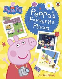 Peppa Pig - Peppas Favourite Places Sticker Book resmi