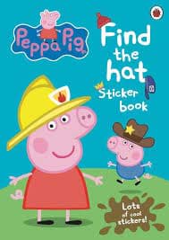 PEPPA PIG: FIND THE HAT STICKER BOOK resmi