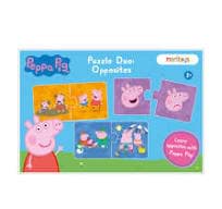 Puzzle Duo Opposites Peppa resmi