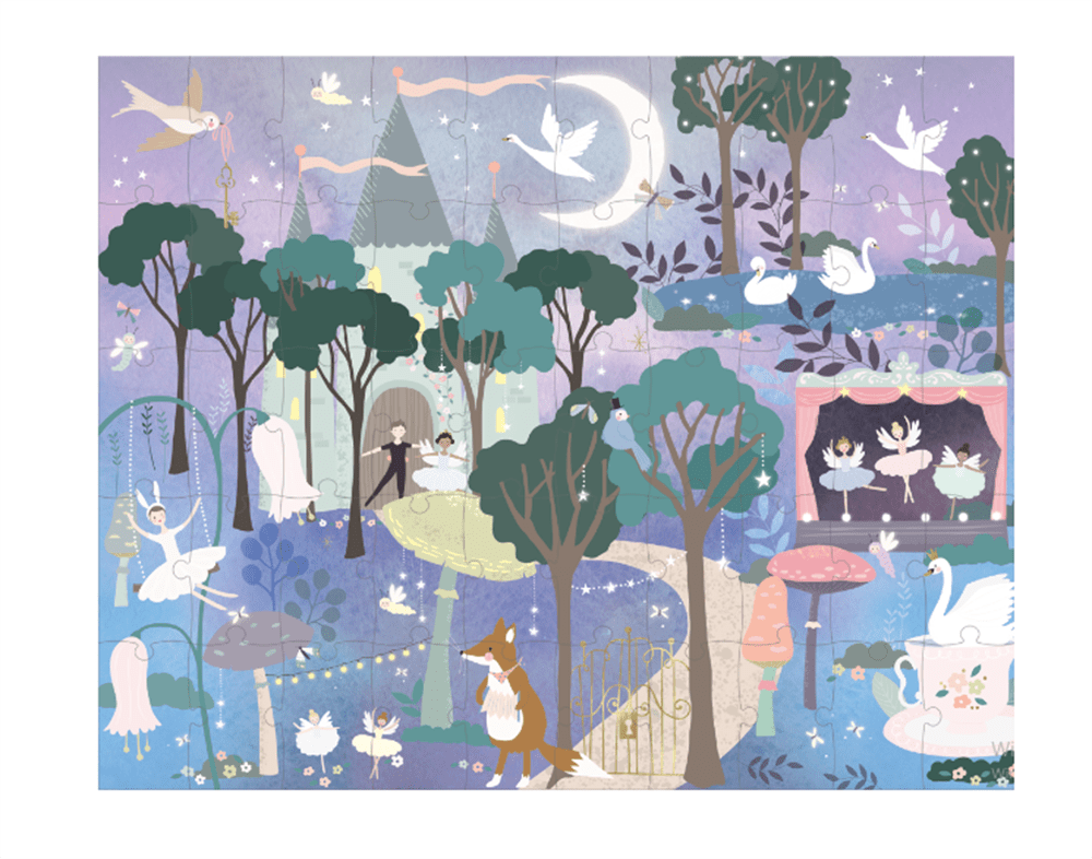 50 Parça Sihirli Yapboz Enchanted resmi