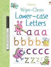 Wipe Clean Lower Case Letters resmi