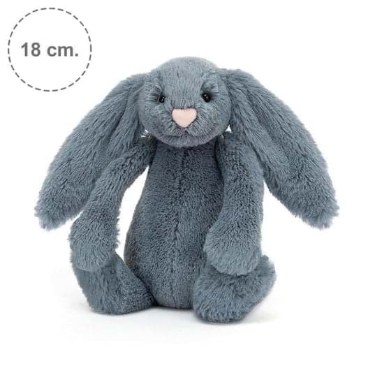 Jellycat Tavşan Koyu Mavi Büçük Boy 18 cm resmi