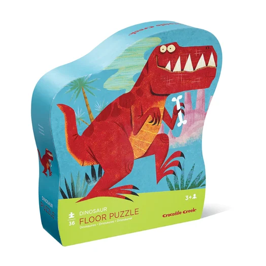 Crocodile Creek Dekoratif Puzzle - 36 Parça - Dinozor resmi