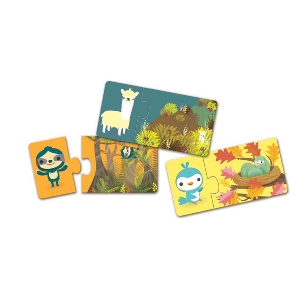 Djeco İkili Puzzle/ Duo Hide Seek resmi