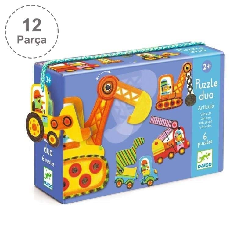 Vehicles İkili Puzzle resmi