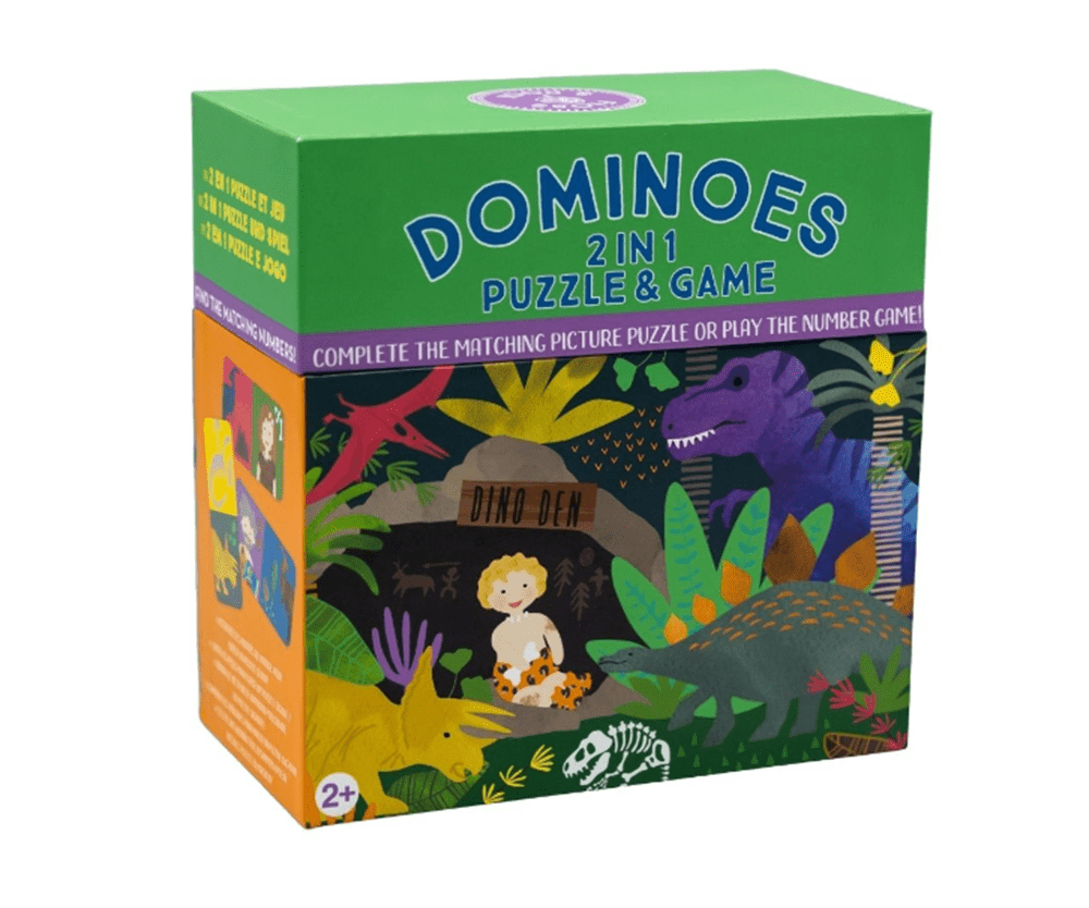 Çift Taraflı Domino Dino resmi