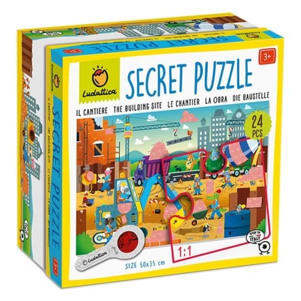 Gizemli Puzzle - İnşaat Alanı resmi