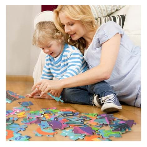 Gift Box Puzzle Dinosaur Age resmi