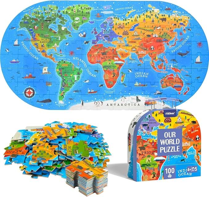 Our World Floor Puzzle resmi
