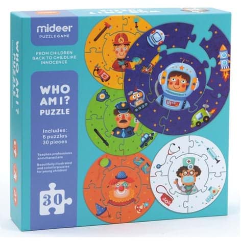 Round Puzzle Who Am I ? resmi