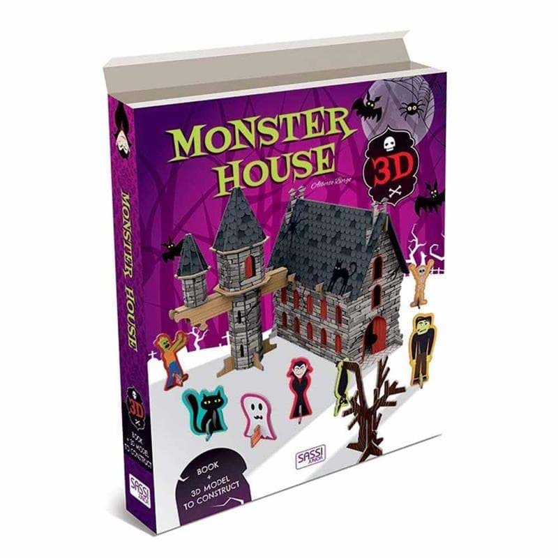 3D Canavar Evi Modeli resmi