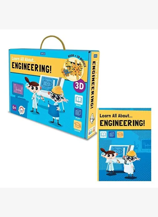 3D Model ve Kitap - Mühendislik Hakkında Her Şey resmi