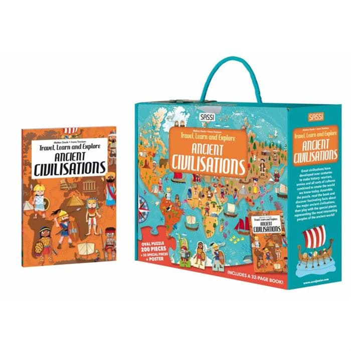 Travel- Learn And Explore - Ancient Civilisations resmi