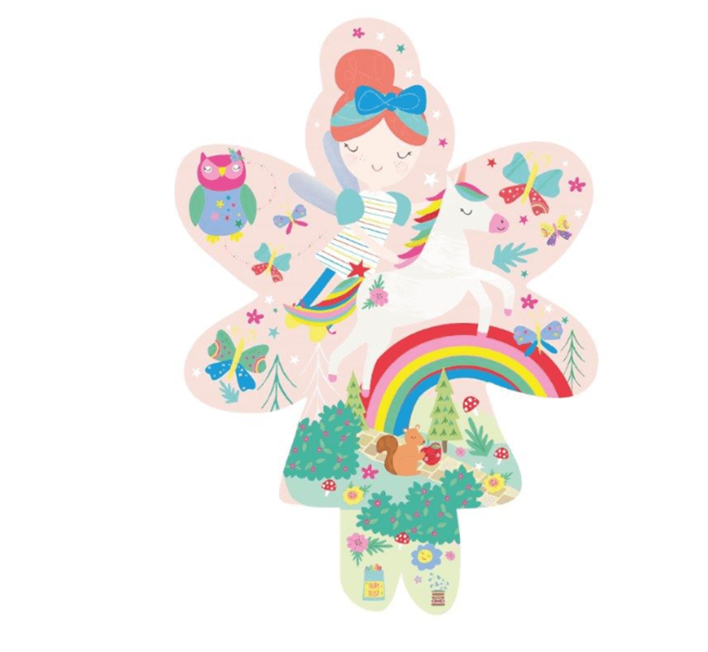 Floss And Rocks Rainbow Fairy Puzzle 20 Parça resmi