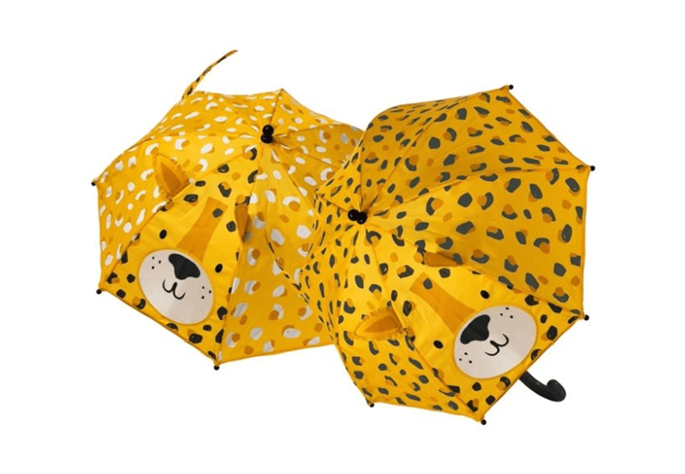 Floss & Rock 3D Renk Değiştiren Şemsiye Leopard resmi