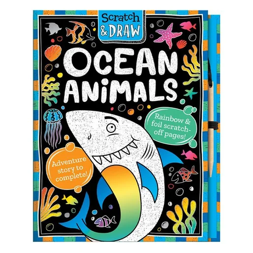 Scratch And Draw - Ocean Animals resmi