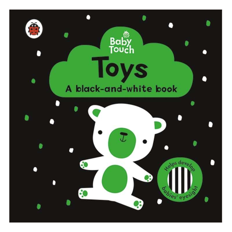 Baby Touch - Toys Black And White Book resmi